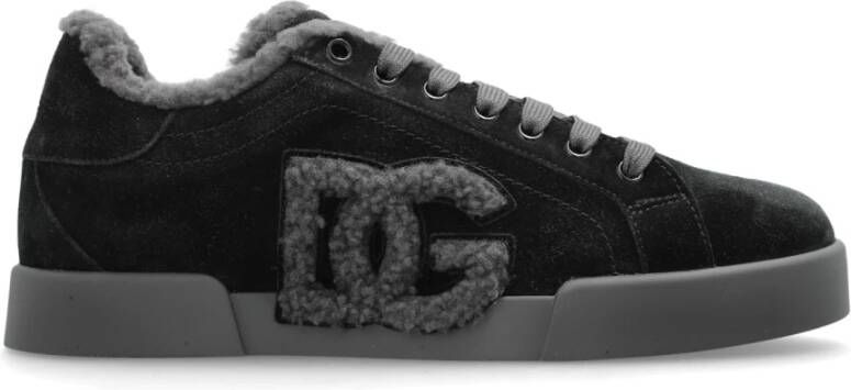 Dolce & Gabbana Suede sportschoenen