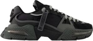 Dolce & Gabbana Synthetisch Leren Sneakers Zwart Heren