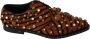 Dolce & Gabbana Prachtige Kristallen Geklede Schoenen In Dierenprint - Thumbnail 22