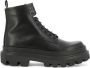 Dolce & Gabbana Trek Leren Gevechtslaarzen Black Heren - Thumbnail 9