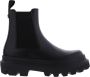 Dolce & Gabbana Chelsea Boots van geborsteld leer met iconische logo plaque Black Heren - Thumbnail 1