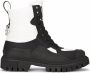 Dolce & Gabbana Trekking Boots Leren Binnenzool Rubberen Zool Black Dames - Thumbnail 1