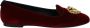 Dolce & Gabbana Velvet Loafers met Gouden Hart Red Dames - Thumbnail 10