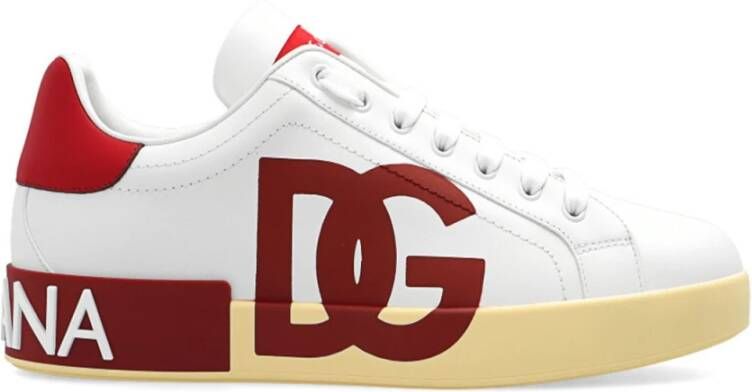 Dolce & Gabbana Portofino DG Veterschoenen White Heren