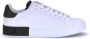 Dolce & Gabbana Versierde leren sneakers met platte zool - Thumbnail 1