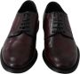 Dolce & Gabbana Bruin Leren Veterschoenen voor Heren Brown Heren - Thumbnail 2