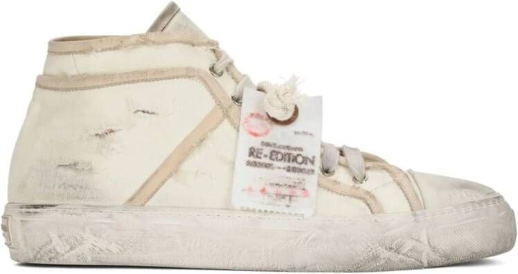 Dolce & Gabbana Vintage Mid Top Sneakers Beige Avorio Beige Heren