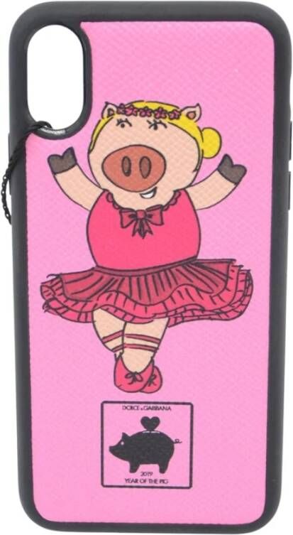 Dolce & Gabbana Vrouwen iPhone Hoesje Ballerina Print