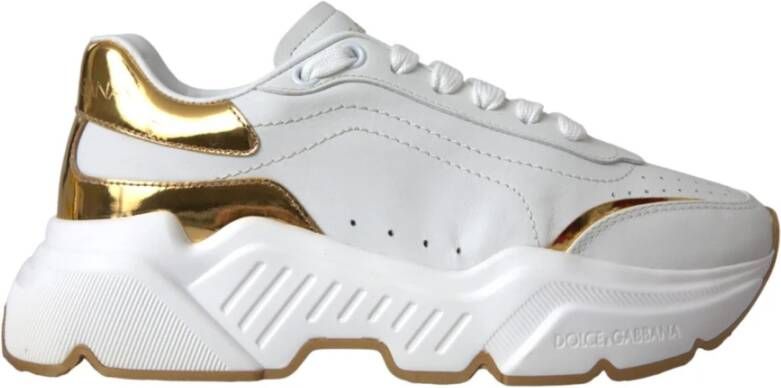 Dolce & Gabbana Wit Goud Lage Top Sneakers White Dames - Foto 3