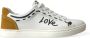 Dolce & Gabbana Wit Oranje Leren Sneakers White Heren - Thumbnail 5