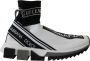 Dolce & Gabbana Chique Sorrento Slip-On Sneakers in Zwart en Wit Multicolor Dames - Thumbnail 15