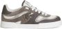 Dolce & Gabbana Grijze Mesh Sneakers met Reflecterende Details Gray Heren - Thumbnail 7