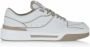 Dolce & Gabbana Witte Leren Sneakers met Paneeldesign White Heren - Thumbnail 11