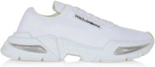 Dolce & Gabbana Witte Heren Sneaker Comfortabel & Stijlvol