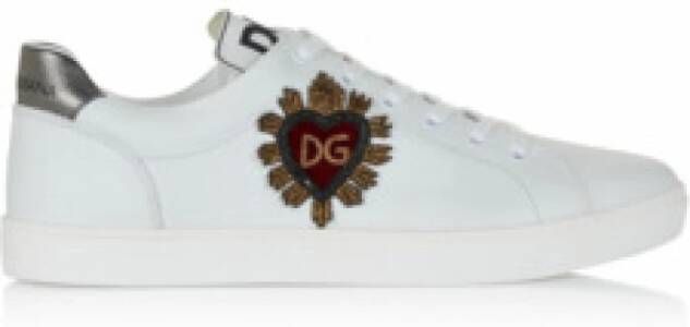 Dolce & Gabbana Witte Heren Sneaker Comfortabele Moderne Stijl