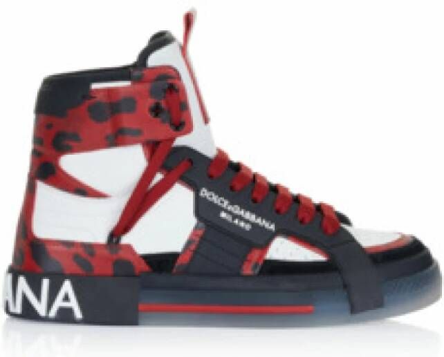 Dolce & Gabbana Witte Heren Sneaker Modern & Comfortabel