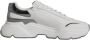 Dolce & Gabbana Witte lage sneakers met rubberen zool - Thumbnail 1