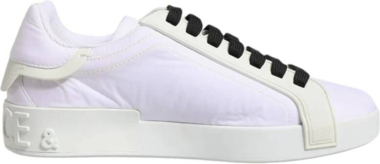 Dolce & Gabbana Witte lage top sneakers casual schoenen