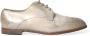 Dolce & Gabbana Witte Leren Derby Schoenen Multicolor Heren - Thumbnail 1