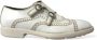 Dolce & Gabbana Witte Leren Derby Schoenen White Heren - Thumbnail 2