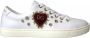 Dolce & Gabbana Witte Portofino Sacred Heart Sneakers Dames Schoenen - Thumbnail 1