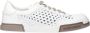 Dolce & Gabbana Witte Leren Lage Sneakers - Thumbnail 3