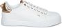 Dolce&Gabbana Low-Top Sneakers Portofino Sneakers In White Leather With Logo Pear in wit - Thumbnail 1