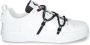 Dolce & Gabbana Witte leren low-top sneakers - Thumbnail 1