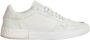 Dolce & Gabbana Witte Leren Sneaker met Geperforeerd Detail - Thumbnail 1