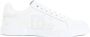 Dolce & Gabbana Witte leren sneakers met geperforeerd ontwerp - Thumbnail 1