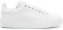Dolce & Gabbana Witte Leren Sneakers met Ingegraveerd Logo White - Thumbnail 14