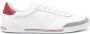 Dolce & Gabbana Witte Leren Sneakers met Streepdetail White Heren - Thumbnail 1