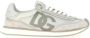 Dolce & Gabbana Witte Mesh Platte Schoenen - Thumbnail 1
