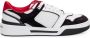 Dolce & Gabbana Witte Mesh Sneakers met Suède Inzetstukken Multicolor Heren - Thumbnail 6