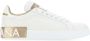 Dolce & Gabbana Witte Nappa Leren Portofino Sneakers - Thumbnail 1
