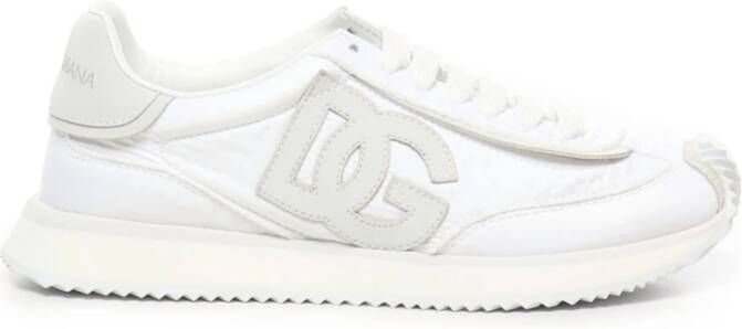 Dolce & Gabbana Witte platte schoenen voor vrouwen