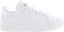 Dolce & Gabbana Witte Leren Sneakers met Ingegraveerd Logo White Dames - Thumbnail 17