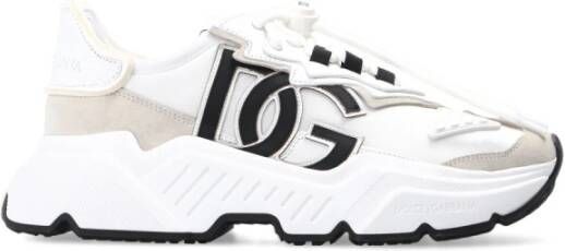 Dolce & Gabbana Witte Room Zwarte Daymaster Sneakers White Dames