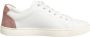 Dolce & Gabbana Witte Roze Leren Lage Sneakers Multicolor Heren - Thumbnail 2