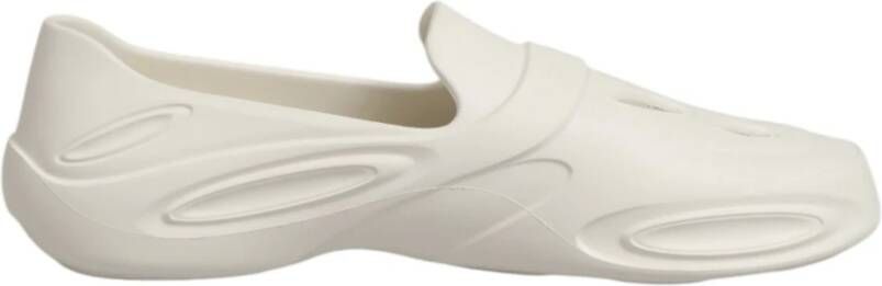 Dolce & Gabbana Witte Rubberen Lage Sneakers