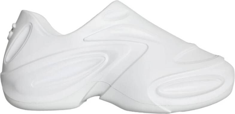 Dolce & Gabbana Witte Rubberen Lage Sneakers Logo