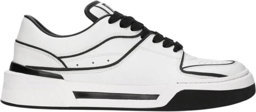 Dolce & Gabbana Witte Sneakers New Roma White Dames
