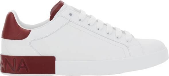 Dolce & Gabbana Witte Sneakers Portofino NEW