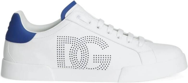 Dolce & Gabbana Witte Sneakers Strobel Portofino Light