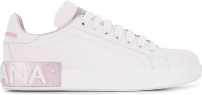 Dolce & Gabbana Witte Sneakers Upgrade Stijlvolle Vrouwen