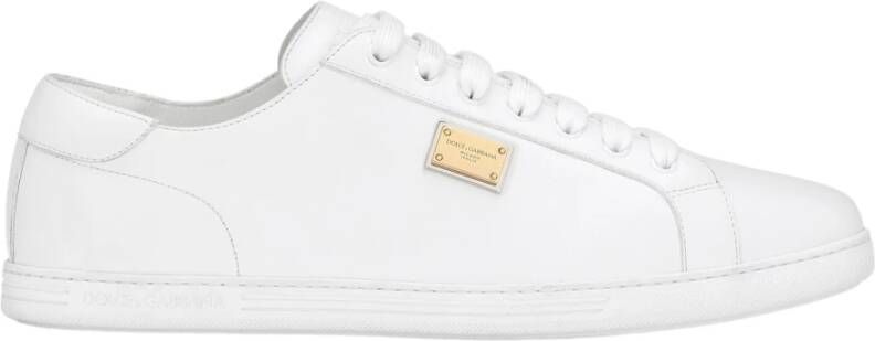 Dolce & Gabbana Witte Sneakers voor Heren White Heren