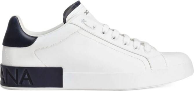 Dolce & Gabbana Witte Sneakers voor Mannen Aw25