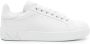 Dolce & Gabbana Witte Leren Sneakers met Ingegraveerd Logo White Dames - Thumbnail 21