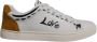 Dolce & Gabbana Witte Suede Low Top Sneakers met Logo - Thumbnail 1