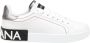 Dolce & Gabbana Witte Zwarte Portofino Sneakers White Heren - Thumbnail 1